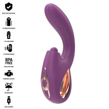 INTENSE - LALI MULTIFUNZIONE VIBRATORE PUNTO G TAPPING & THRUST & VIBRAZIONE VIOLA