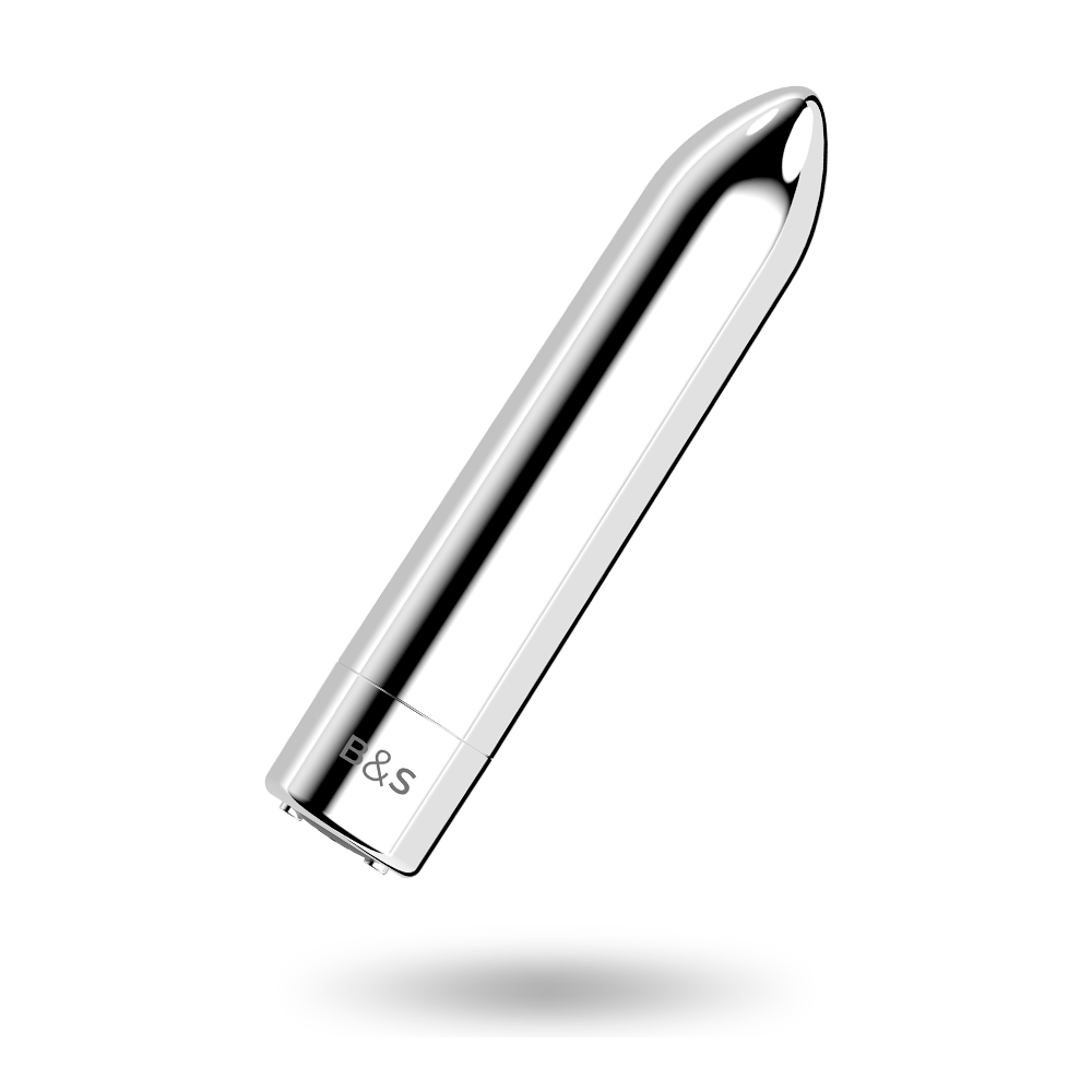 BLACK&SILVER - VIBRIERENDE KUGEL KAILAN 2 SILBER