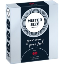 MISTER SIZE - KONDOMGRÖSSE XL 60 MM (3 EINHEITEN)