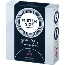 MISTER SIZE - CONDOM SIZE XXL 64 MM (3 UNITS)