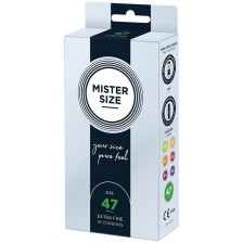 MISTER SIZE - CONDOM SIZE XS 47 MM (10 UNITS)