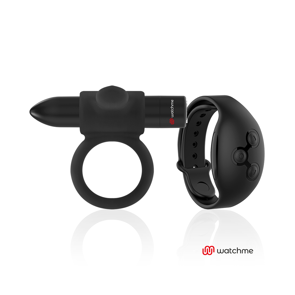 BLACK&SILVER - CAMERON REMOTE CONTROL COCKRING WATCHME