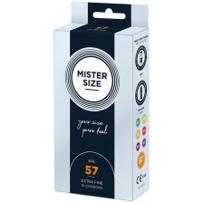 MISTER SIZE - CONDOM SIZE L 57 MM (10 UNITS)