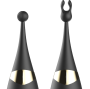 IBIZA - INTERCHANGEABLE CLITORAL STIMULATOR AND PULSATION G SPOT VIBRATOR