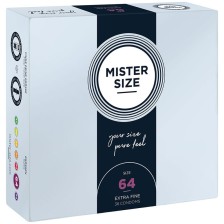 MISTER SIZE - CONDOM SIZE XXL 64 MM (36 UNITS)