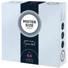 MISTER SIZE - CONDOM SIZE XXL 64 MM (36 UNITS)