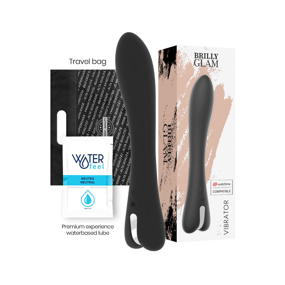 BRILLY GLAM - RYAN VIBRATOR WATCHME COMPATIBILE CON TECNOLOGIA WIRELESS
