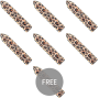 CUSTOM BULLETS - LEOPARD BULLET MAGNETIQUE 10 INTENSITÉS 6 + 1 OFFERTE