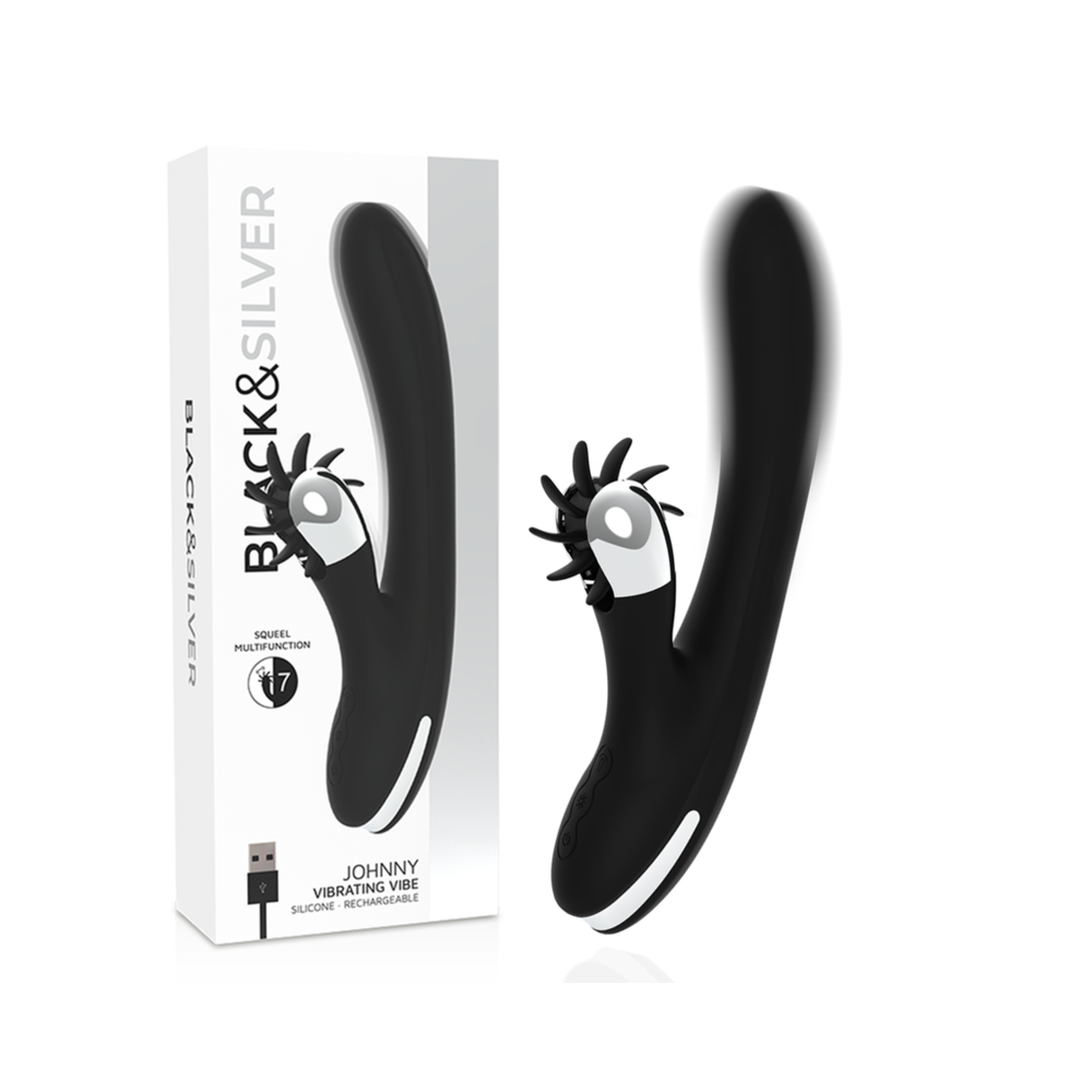 BLACK&SILVER - VIBRAÇÃO VIBRANTE BUNNY JOHNNY