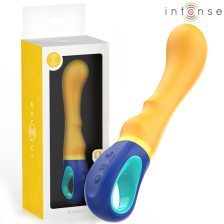 INTENSE - SHAGGY G-SPOT VIBRATOR GELB