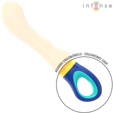 INTENSE - SHAGGY G-SPOT VIBRATOR GELB