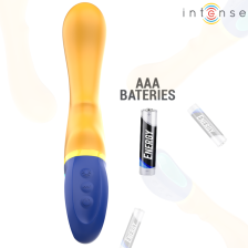 INTENSE - SHAGGY G-SPOT VIBRATOR GELB