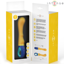 INTENSE - SHAGGY G-SPOT VIBRATOR GELB