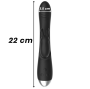 BLACK&SILVER - DJ. ADAM STIMOLANTE VIBE SILICONE RICARICABILE NERO