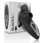 BLACK&SILVER - DRAKE DELUXE SUCKING VIBE IN SILICONE RICARICABILE NERO