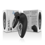 BLACK&SILVER - DRAKE DELUXE SUCKING VIBE SILICONE RECHARGEABLE NOIR