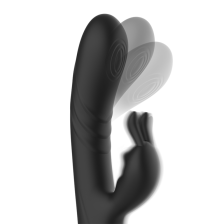 BLACK&SILVER - JAMIE STIMULATING VIBE SILIKON WIEDERAUFLADBAR SCHWARZ
