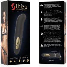 IBIZA - STIMULATEUR DE CLITORIS CHARGEUR USB 10 MODES DE VIBRATION DORÉ 13 X 2,9 CM
