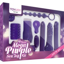 TOYJOY - SÓ PARA VOCÊ KIT DE BRINQUEDOS SEXUAIS MEGA ROXO