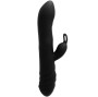 ADRIEN LASTIC - VIBRATEUR TWISTER ET MASSEUR ROTATEUR LAPIN NOIR