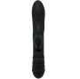 ADRIEN LASTIC - VIBRADOR TWISTER E ROTADOR MASSAGER COELHO PRETO