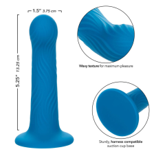 CALEXOTICS - WAVE RIDER RIPPLE ANAL PLUG BLU