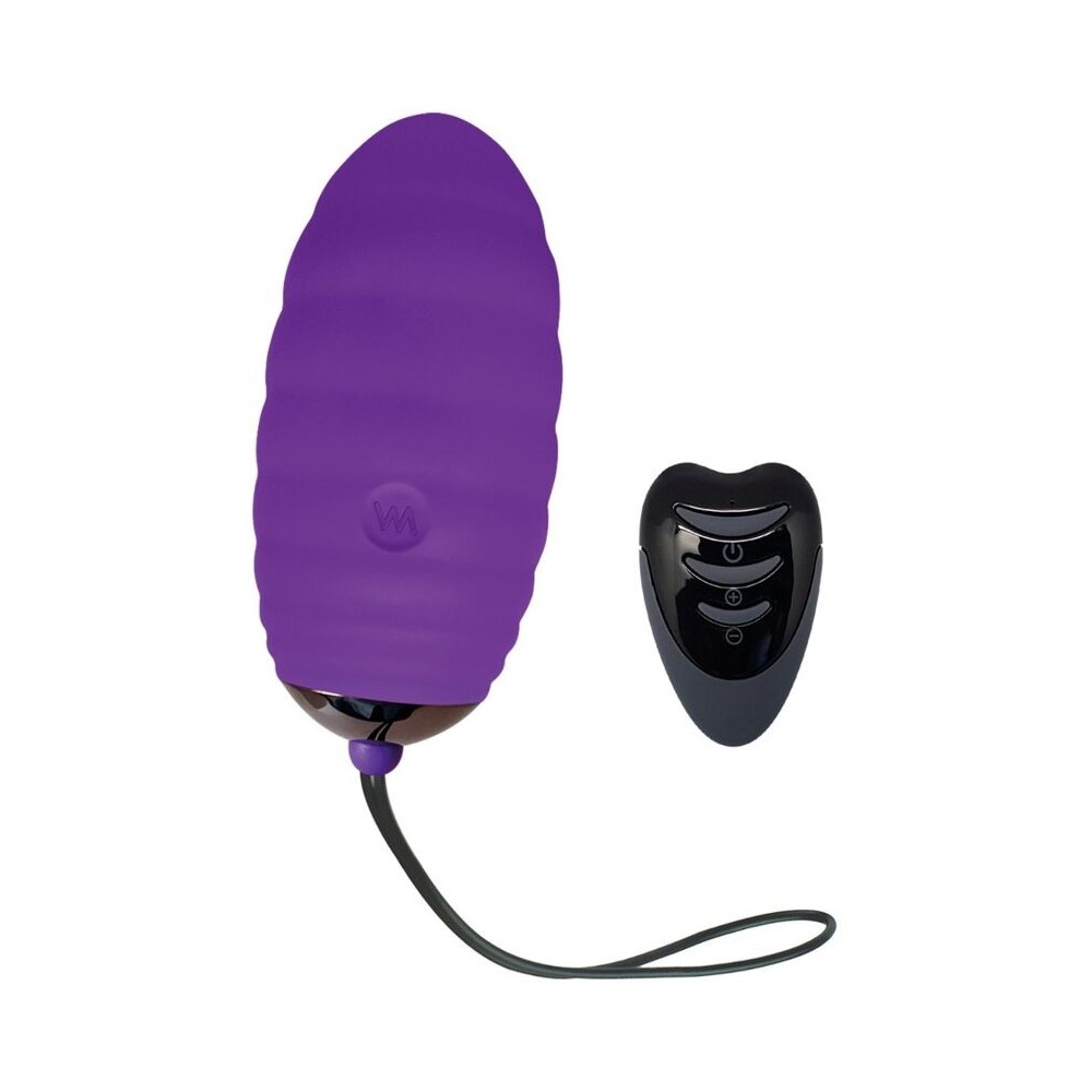 ADRIEN LASTIC - OCEAN BREEZE 2.0 OVO VIBRANTE RECARREGÁVEL CONTROLE REMOTO VIOLETA