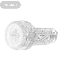 KIIROO - FEEL POCKET STROKER CRYSTAL BY KIIROO TRANSPARENT