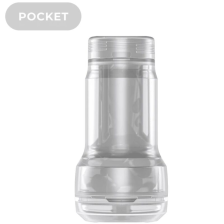 KIIROO - FEEL POCKET STROKER CRYSTAL BY KIIROO TRANSPARENT