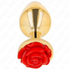 KINK - PLUG ANAL OR ROSE ROUGE TAILLE L