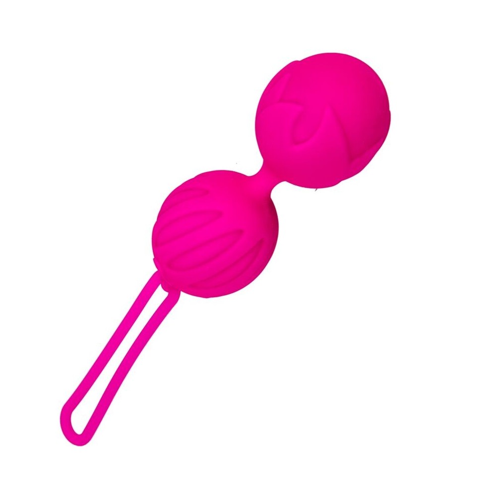 ADRIEN LASTIC - BALLES GEISHA LASTIC SILICONE TAILLE S FUCHSIA