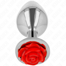 KINK - PLUG ANAL ROSE ROUGE TAILLE S