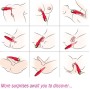 ARMONY - SHADOW VIBRADOR DUPLA CABEÇA PROVOCANDO VERMELHO