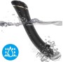 ARMONY - VIBRADOR FALT HEAD SILICONE PRETO