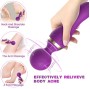 ARMONY - FREEZA MASSAGER E VIBRADOR CABEÇA SUPER FLEXÍVEL PRETA
