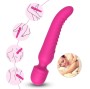 ARMONY - MASSAGER MISSÃO E VIBRADOR EFEITO DE CALOR FÚCSIA