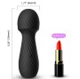ARMONY - DAZZLE MASSAGER E VIBRADOR PEQUENO PRETO