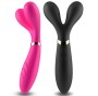 ARMONY - MASSAGGIATORE E VIBRATORE Y-WAND DOPPIA TESTA NERO
