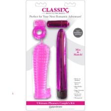 CLASSIX - KIT FÜR PAARE MIT RING, HÜLLE UND KUGELN ROSA