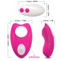 ARMONY - CALÇA VIBRADORA BUTTERFLY WEARABLE CONTROLE REMOTO ROSA