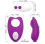 ARMONY - BUTTERFLY WEARABLE PANTIES VIBRATOR REMOTE CONTROL PURPLE