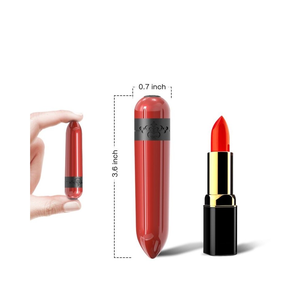 ARMONY - FOGUETE VIBRADOR BALA FÚCSIA