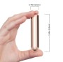 ARMONY - WARHEAD VIBRADOR BALA CONTROLE REMOTO DOURADO 2 CM X 8.8 CM