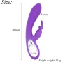 ARMONY - VIBRADOR DE ANEL DE PUXAO DE COELHO BELLA VIOLET