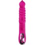ARMONY - VIBRADOR MULTIFUNCIONAL DE LÍNGUA DUPLA DE COELHO FÚCSIA EFEITO DE CALOR