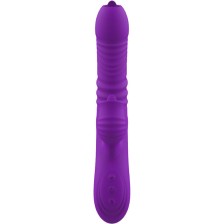 ARMONY - FULLY G SPOT VIBRATOR RABBIT WITH STIMULATING TONGUE HEAT EFFECT PURPLE