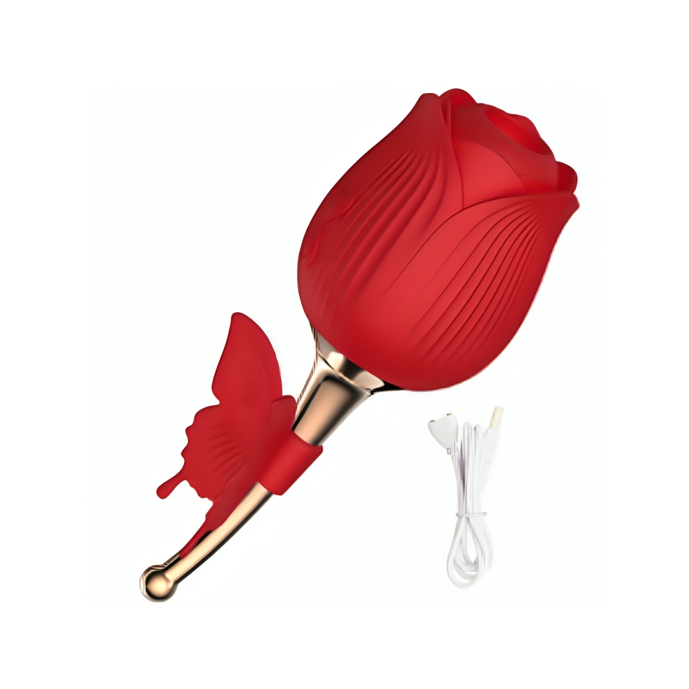 ARMONY - FLOR DE BORBOLETA SUCÇÃO VERMELHA