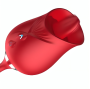 ARMONY - VIBRADOR DE FLOR DELIGHT E BUMPING COM LÍNGUA VERMELHA