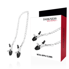 DARKNESS - EINSTELLBARE NIPPELKLEMMEN AUS METALL