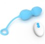 ARMONY - BLOSSOMS VAGINAL HANTEL VIBRATION FERNBEDIENUNG 10 VIBRATIONEN BLAU